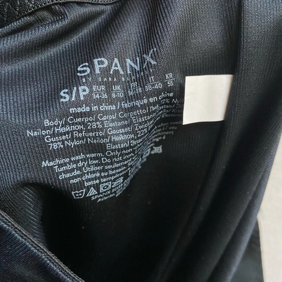 NWT Spanx high mid thigh short black shapewear underwear Sz S - Picture 5 of 7